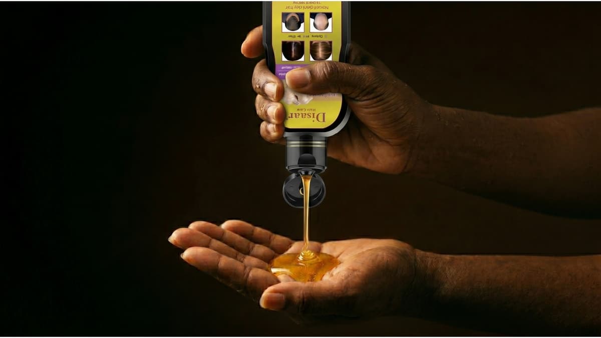 Rituel capillaire Disaar — shampoing au gingembre